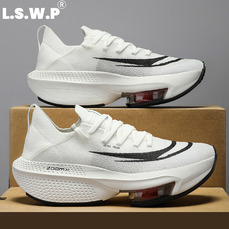 メンズカジュアルスポーツシューズ、カーボンプレート搭載のレー - Carbon Plate Marathon Racing Shoes のレビューと価格