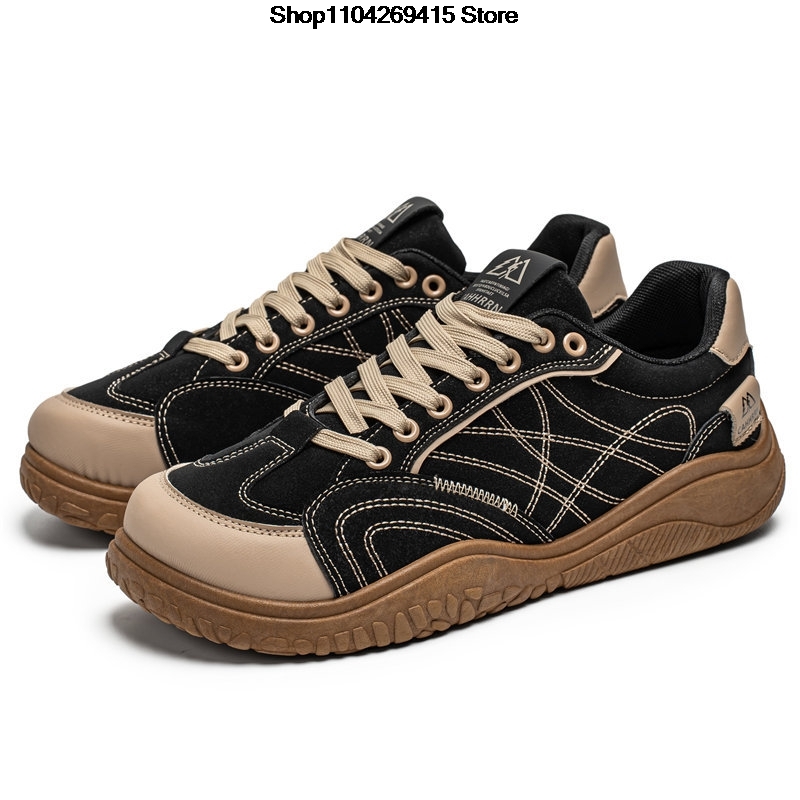 メンズカジュアルシューズ、つま先が広めのデザイン、アウトドア - Wide Toe Box Running Sneakers のレビューと価格